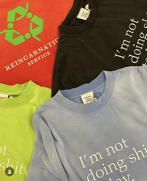 ヴェトモン 半袖Tシャツ スーパーコピー