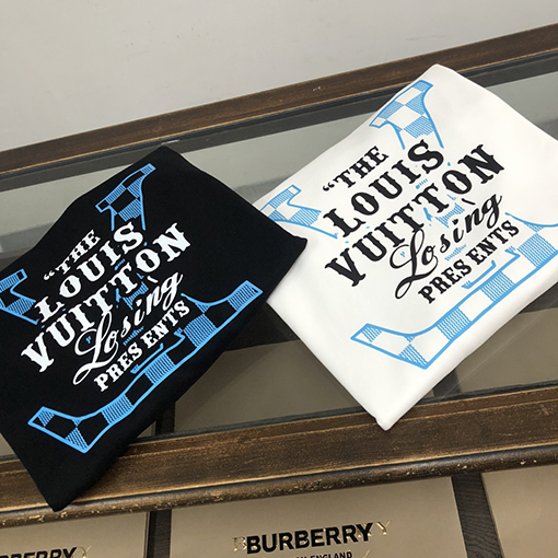 ヴィトン スウェットTシャツ Louis Vuitton カップル用ラウンドネックフーディー