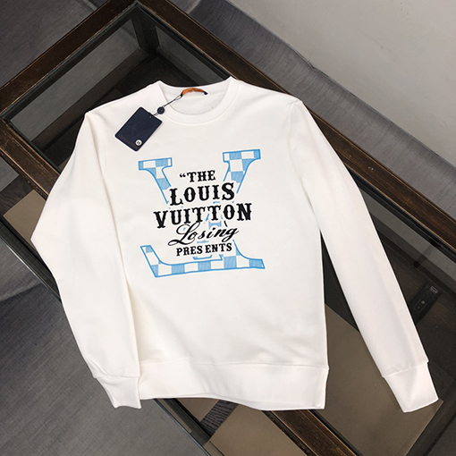 ヴィトン スウェットTシャツ Louis Vuitton カップル用ラウンドネックフーディー
