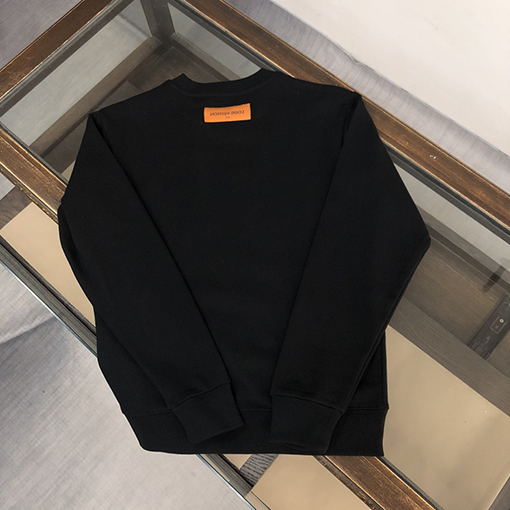 ヴィトン スウェットTシャツ Louis Vuitton スーパーコピー 小熊モノグラム ラウンドネックフーディー