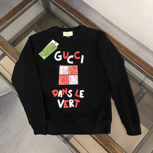 グッチ スウェットTシャツ   スーパーコピー  GUCCI カラフルな文字 プリントフーディー