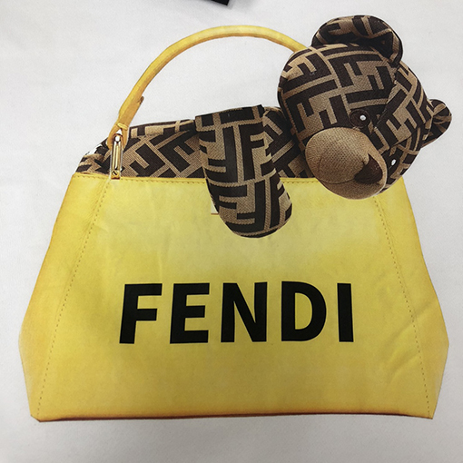 フェンディ スウェットTシャツ スーパーコピー FENDI  ベア プリント 可愛い