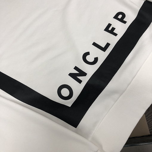 モンクレール スウェットTシャツスーパーコピー  MONCLER ロゴプリント　2色