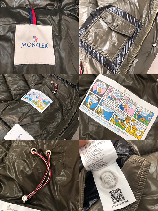 モンクレール ダウンジャケット  スーパーコピー   MONCLER    ミディアムダウンジャケット、高品質のインポート金具付きカスタムアイテム