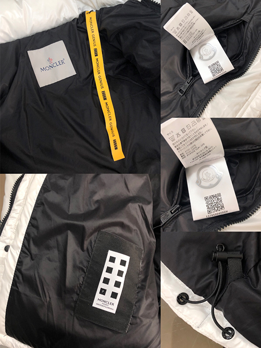 モンクレール ダウンジャケット MONCLER カスタム インポート金属製付きオリジナルデザイン