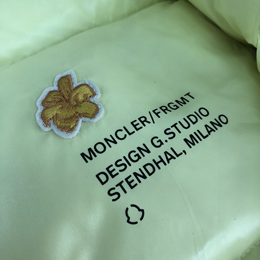 モンクレール ダウンジャケット MONCLER カスタム インポート金属製付きオリジナルデザイン