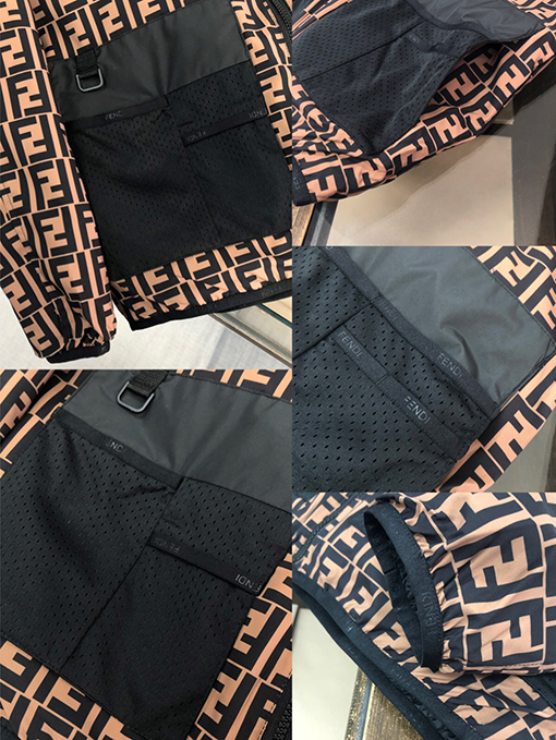 フェンディ 両面  ダウンジャケットスーパーコピー FENDI 一面はクラシックなダブルFロゴプリントで個性美を際立たせる