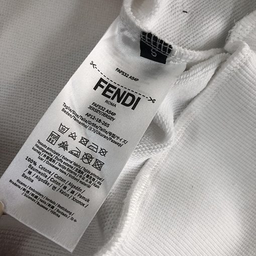 フェンディスウェットTシャツ コピー   FENDI 長袖 Tシャツ トップス