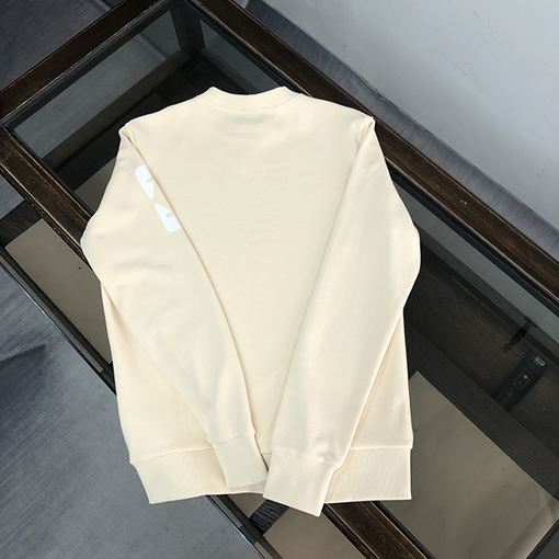 フェンディスウェットTシャツ スーパーコピー  前胸のFFロゴ ラウンドネック長袖