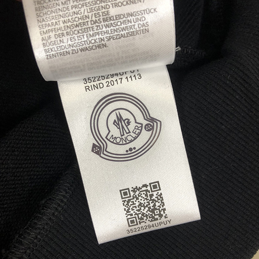 モンクレール スウェット長袖 Tシャツ ト MONCLER 魅力的なファッション プリント柄のラウンドネックスウェットTシャツ