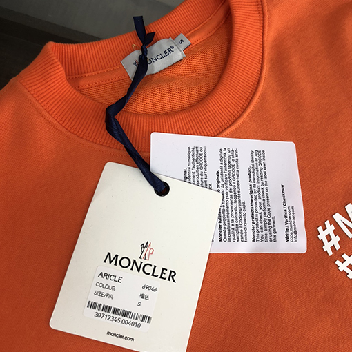 モンクレール スウェット長袖 Tシャツ ト MONCLER 快適なスタイル カスタム生地で作られたフィット感抜群のスウェット