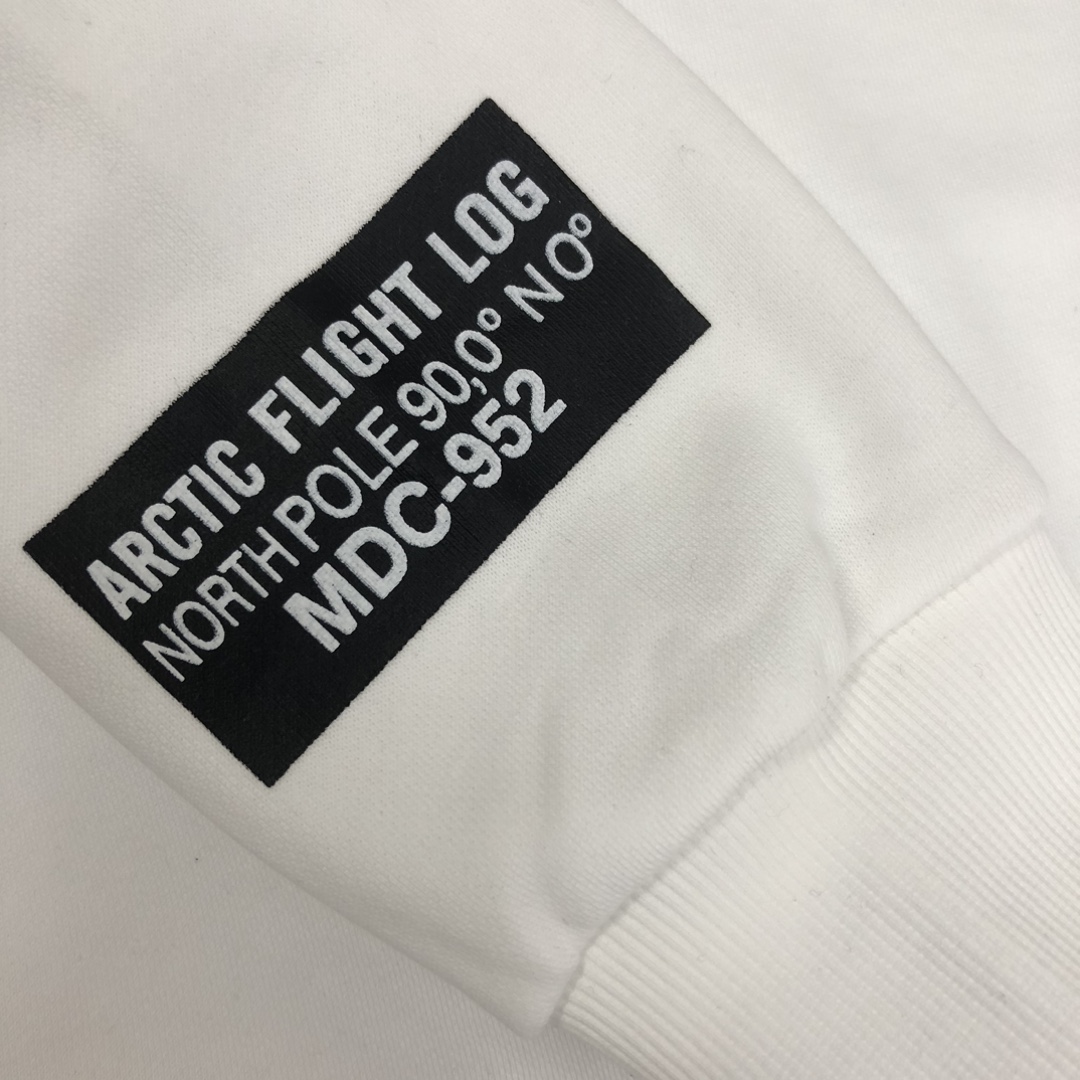 モンクレール スウェット長袖 Tシャツ ト MONCLER トレンディなラウンドネックプリントスウェットTシャツ