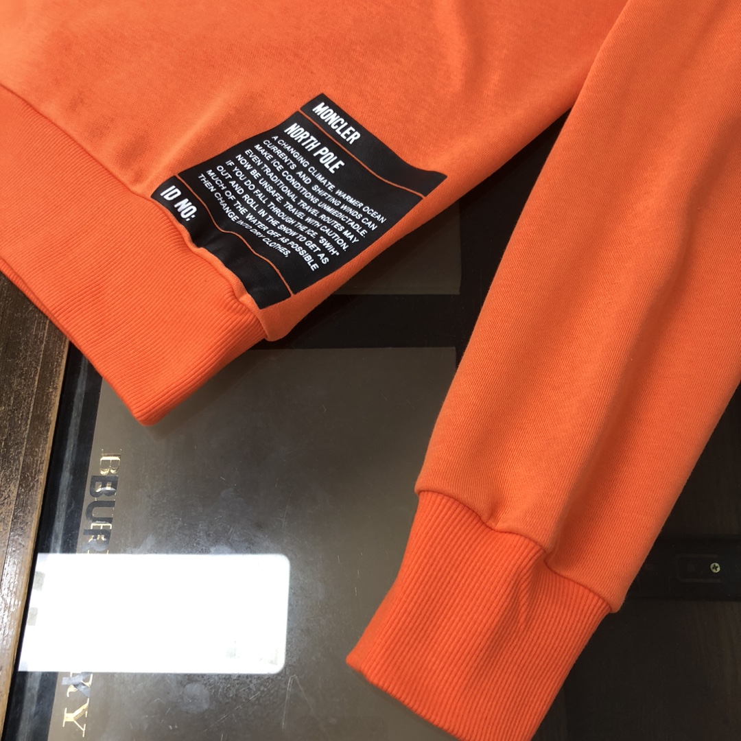 モンクレール スウェット長袖 Tシャツ ト MONCLER トレンディなラウンドネックプリントスウェットTシャツ