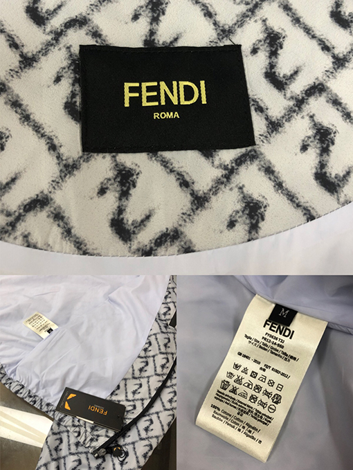 フェンディアウター スーパーコピー  FENDIジップアップ ジャケット アウター