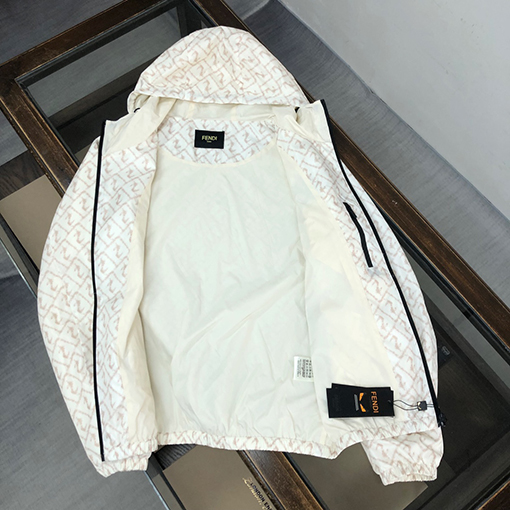 フェンディアウター スーパーコピー  FENDIジップアップ ジャケット アウター
