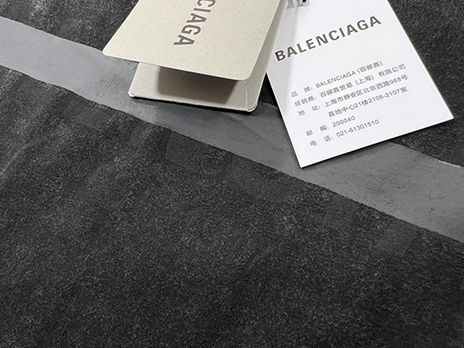 バレンシアガ 半袖Tシャツ スーパーコピー BALENCIAGA ウォッシュアウトレタリング1917フェードショートスリーブ