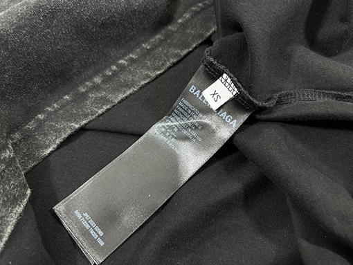 バレンシアガ 半袖Tシャツ スーパーコピー BALENCIAGA ウォッシュアウトレタリング1917フェードショートスリーブ