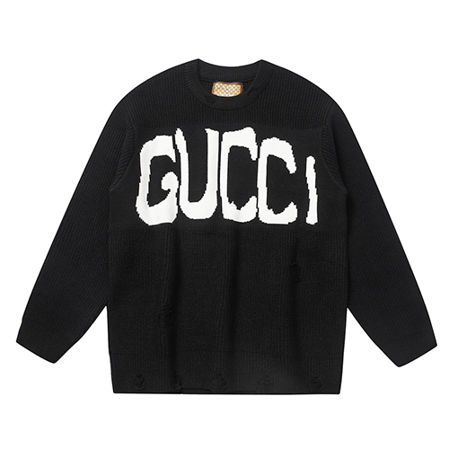 バレンシアガ x グッチ コラボレーションニット セーター