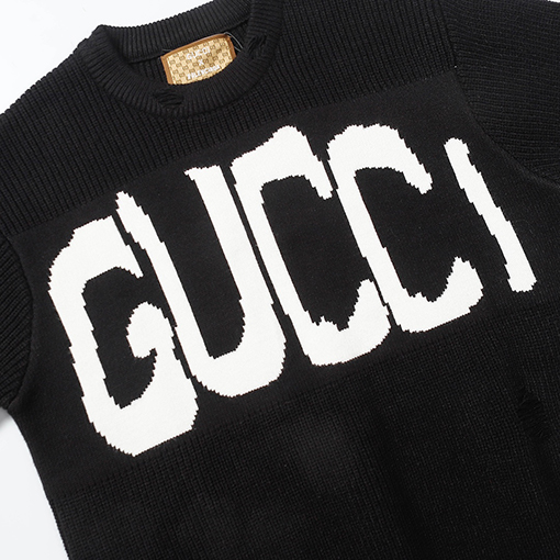 バレンシアガ x グッチ コラボレーションニット セーター