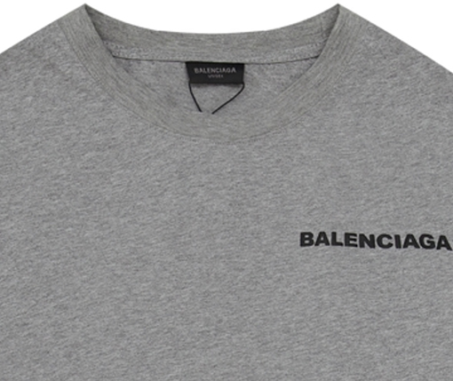 バレンシアガ 長袖 Tシャツ スーパーコピー BALENCIAGAプリント長袖Tシャツ、男女兼用