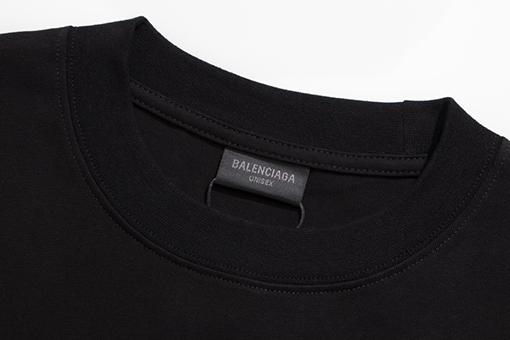 バレンシアガ 長袖 Tシャツ スーパーコピー BALENCIAGAプリント長袖Tシャツ、男女兼用