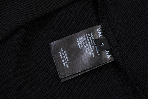 バレンシアガ パーカースーパーコピー BALENCIAGA プリントロゴ  ポケット パーカー