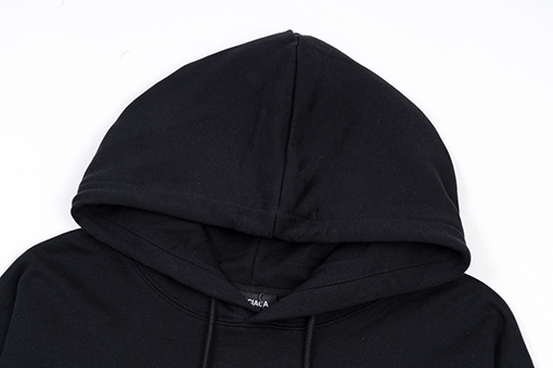 バレンシアガ パーカースーパーコピー BALENCIAGA プリントロゴ ポケット パーカー