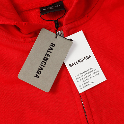 バレンシアガ   アウター Balenciaga 23SS TAPE TYPEヘビーデューティーデニム ウォッシュアウト レトロなデストロイドデザイン