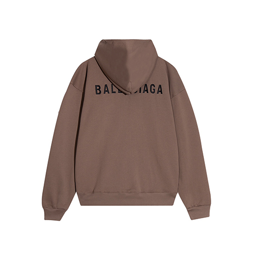 バレンシアガ  パーカー コピー クラシックな新色BALENCIAGA  ロゴ刺繍パーカー