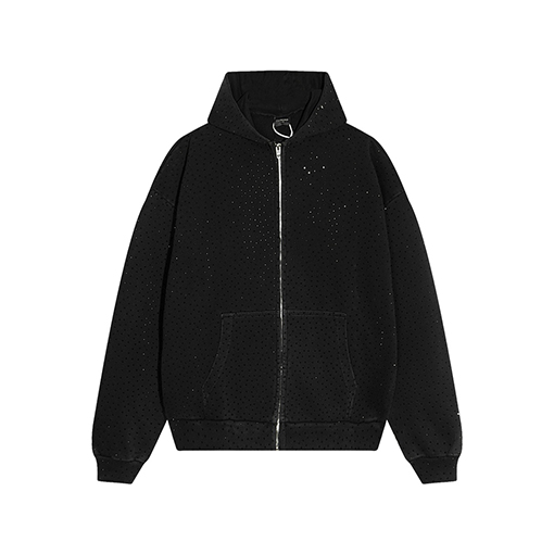 バレンシアガ アウター スーパーコピー BALENCIAGA スターリットナイトウォッシュアウトアンティークスタージップアップジャケット