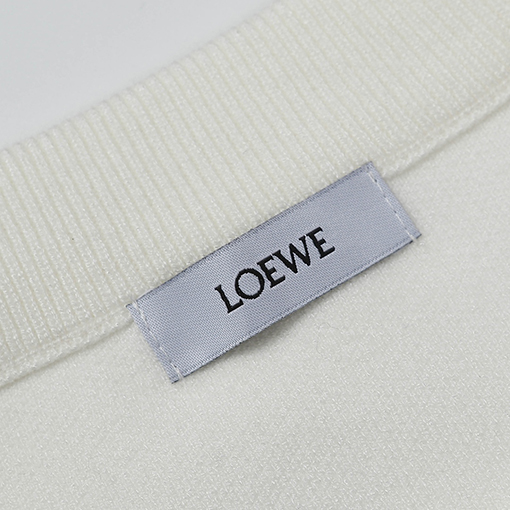 ロエベ ニット セータースーパーコピー LOEWE アナグラム刺繍ポケットモーダルセーター