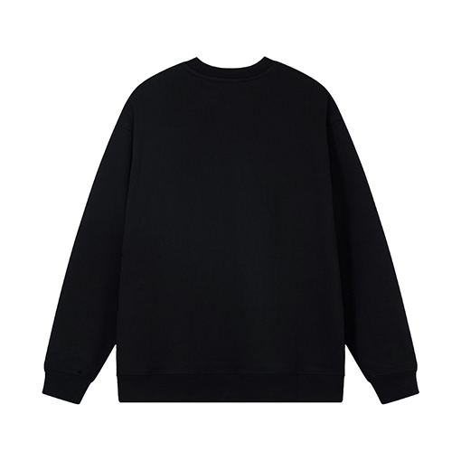 ロエベ スウェットTシャツ    LOEWE コピー   刺繍グラフィティテクスチャーの文字ロゴラウンドネックスウェットシャツ