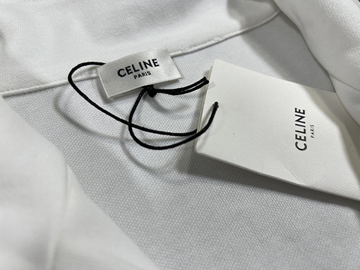 セリーヌ ジャケットアウターコピー CELINE ジップアップロゴ入りカジュアルジャケット
