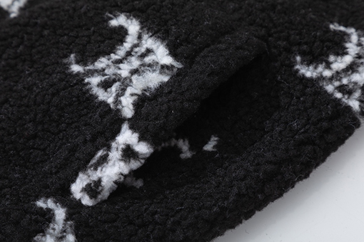 セリーヌジャケットアウターコピー   ロゴ刺繍フリースジャケットアウター