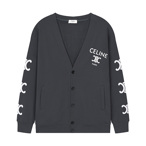 セリーヌ ニットカーディガンスーパーコピー CELINE クラシックミディアムレングスパーカーコート