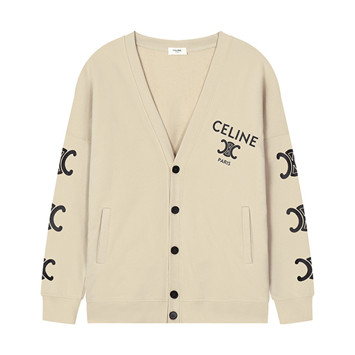 セリーヌ ニットカーディガンスーパーコピー CELINE クラシックミディアムレングスパーカーコート
