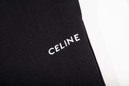 セリーヌ スウェットパンツコピー 刺繍CELINEロゴのカップル用カジュアルロングパンツ