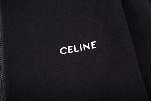 セリーヌ ジャケット アウターコピー  CELINE刺繍入りジップアップジャケット