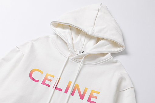セリーヌ パーカー スーパーコピー CELINE 460gダブルフェイスルーズフィットヨーロッパスタイルパーカー