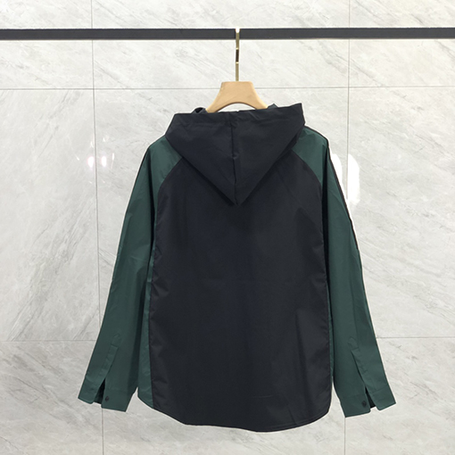 アディダス x バレンシアガ コラボ balenciaga刺繍ロゴとレザースリーブのベースボールジャケット