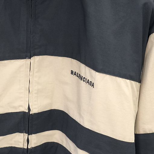 バレンシアガ  ジャケットスーパーコピー     フルジップフロントとビックリーフbalenciaga 刺繍ジャケット アウター