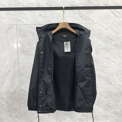 バレンシアガ ジャケット BALENCIAGA シングルボタンウィンドブレーカージャケット