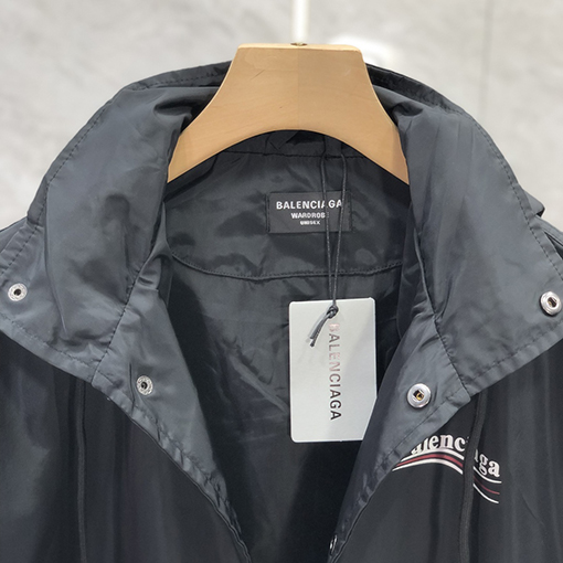 バレンシアガ ジャケット BALENCIAGA シングルボタンウィンドブレーカージャケット