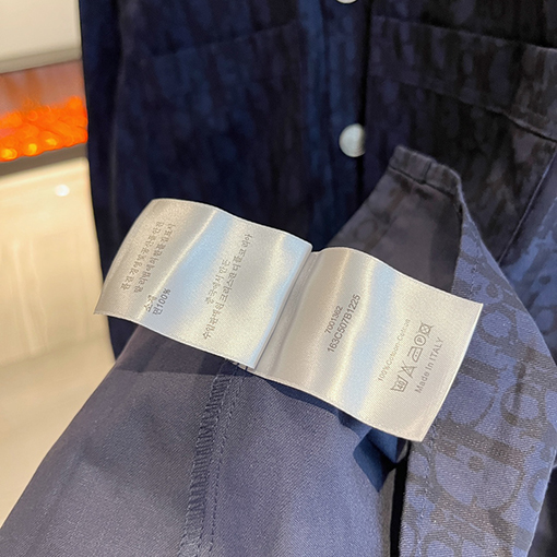 ディオール シャツ コピー  DIOR 暗紋柄フルプリントのエンボスシャツジャケット
