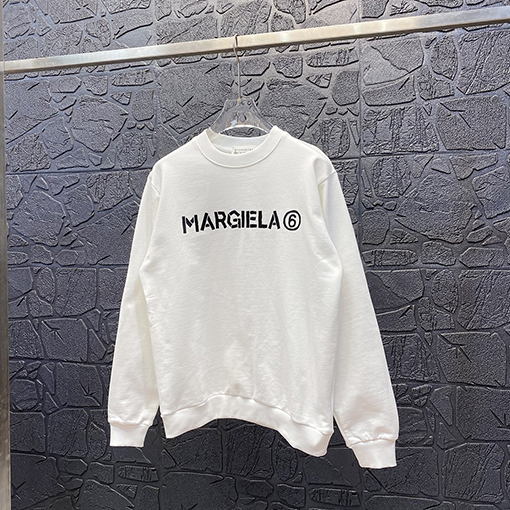 マルタンマルジェラ スウェットTシャツ スーパーコピー Maison Margielaプリント MM6のユニセックスなシンプルな高級感