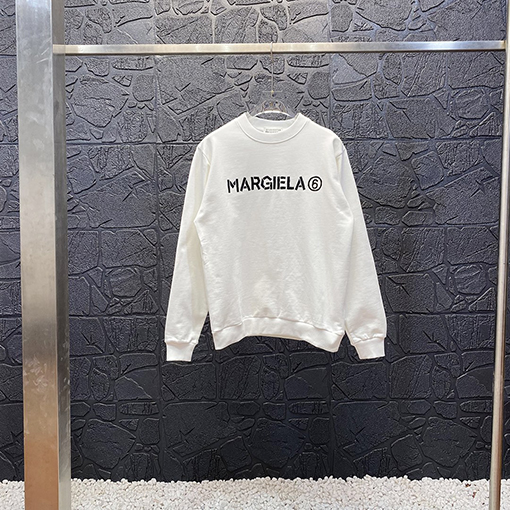マルタンマルジェラ スウェットTシャツ スーパーコピー Maison Margielaプリント MM6のユニセックスなシンプルな高級感