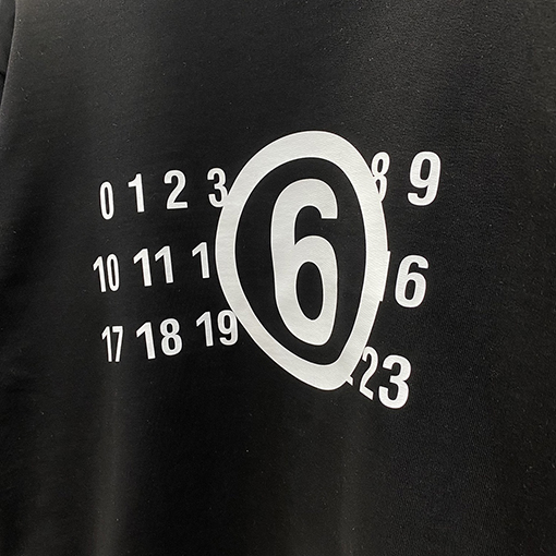 マルタンマルジェラ スウェットTシャツ コピー 数字 スウェット長袖 Tシャツ トップス