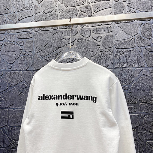 アレキサンダーワンスウェットTシャツスーパーコピーAlexander Wang  ニューヨーク国旗スウェットTシャツ