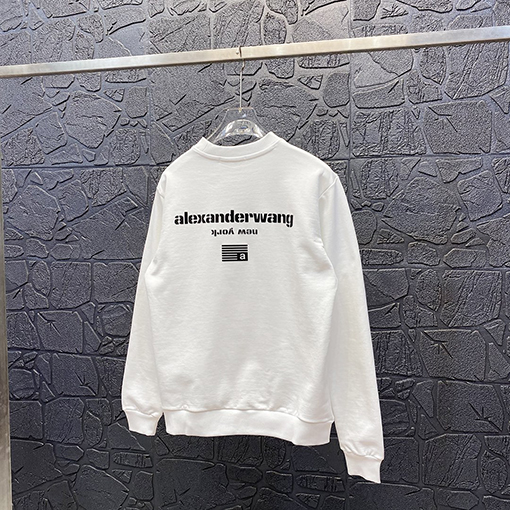 アレキサンダーワンスウェットTシャツスーパーコピーAlexander Wang  ニューヨーク国旗スウェットTシャツ