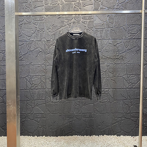 アレキサンダーワン 長袖 Tシャツ Alexander Wang ヴィンテージウォッシュ ロングスリーブTシャツ